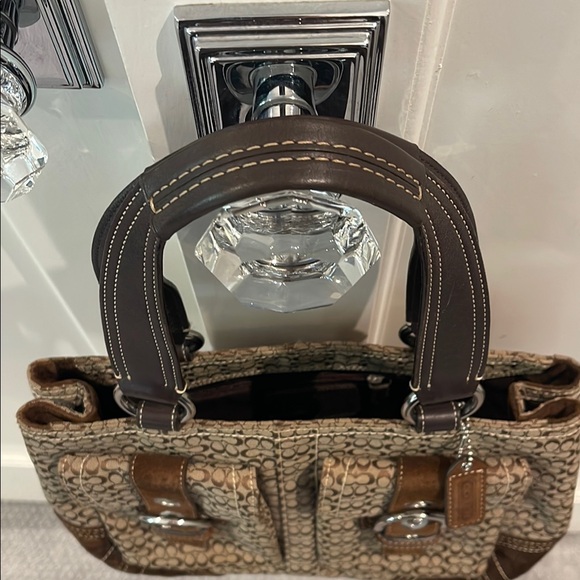 Coach Brown Patterned Women's Bag - Picture 5 of 7